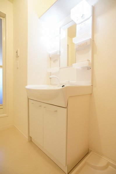 Washroom. You can get ready to ease, even a busy morning in the wash basin shower.