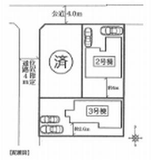 Compartment figure. 26,300,000 yen, 4LDK, Land area 130.41 sq m , Building area 95.22 sq m