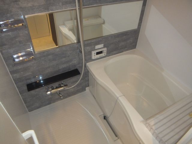Bath. Stylish bath of chic