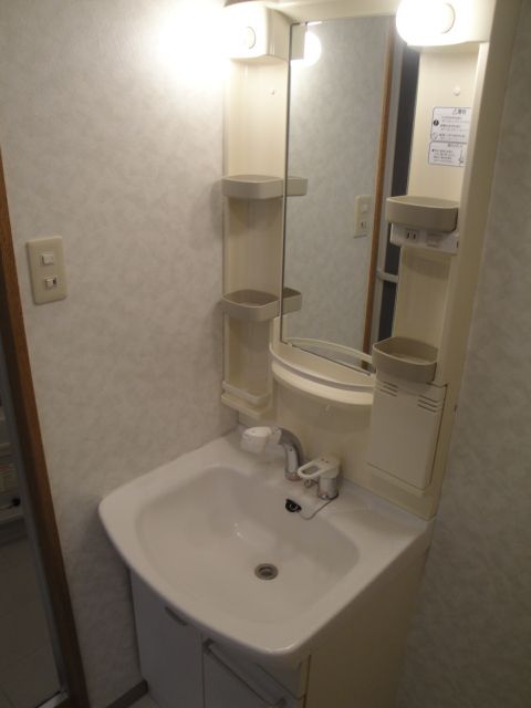Washroom. Washbasin independence