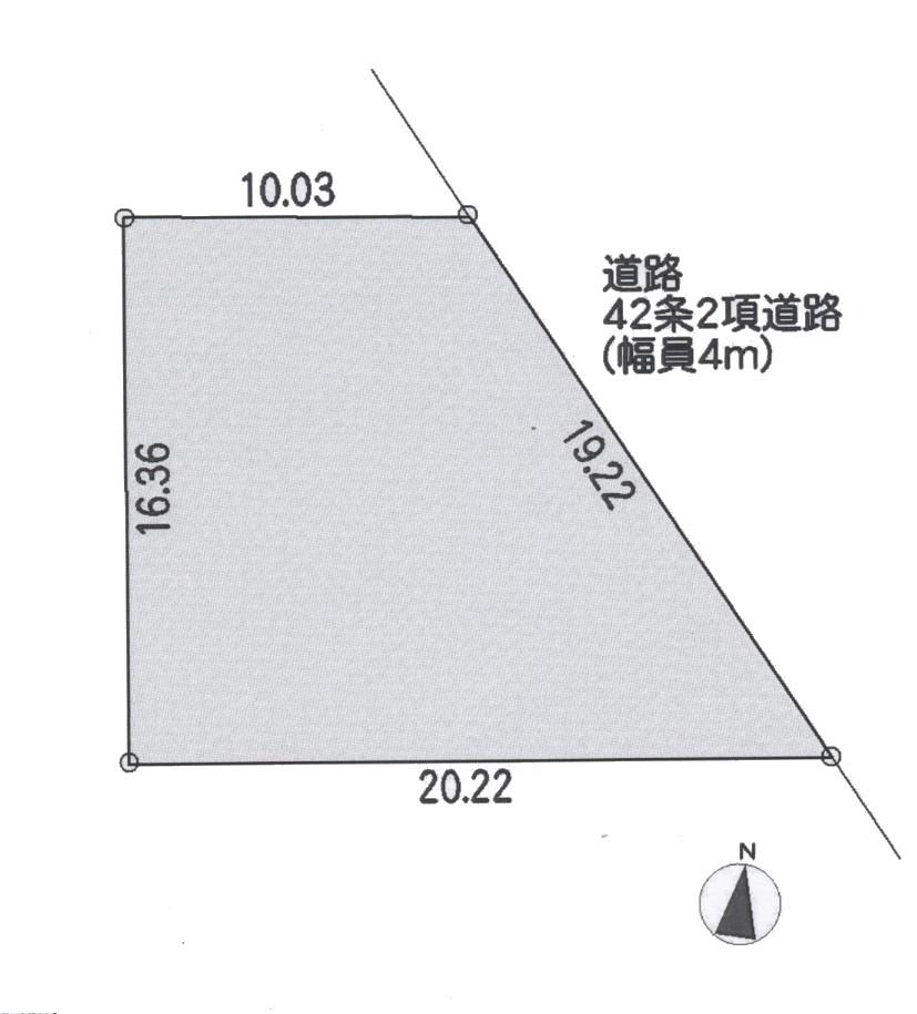 Compartment figure. Land price 16.8 million yen, Land area 247.08 sq m