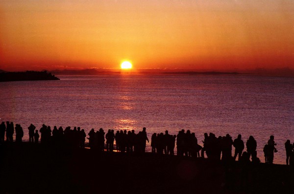 January / See the first sunrise meeting (1 day ・ Shonan Hiratsuka Beach Park (a 10-minute walk ・ About 800m))