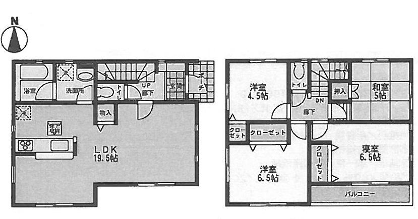 Floor plan. (1), Price 26,800,000 yen, 4LDK, Land area 219.35 sq m , Building area 93.15 sq m