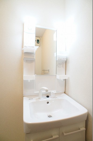Washroom. You can get ready to ease, even a busy morning in the wash basin shower.