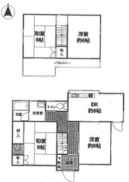 Floor plan. 10.5 million yen, 4DK, Land area 110.92 sq m , Building area 70.77 sq m