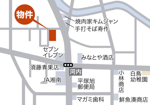 Local guide map. Something useful convenience store is also located in close.