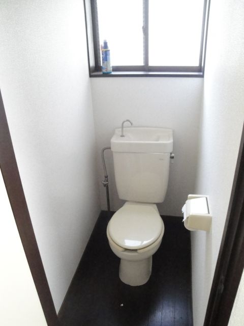 Toilet. There is also a window to the toilet