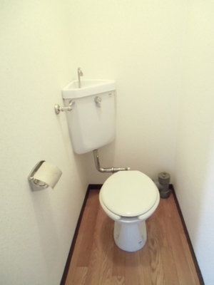 Toilet. Popular bus Restroom