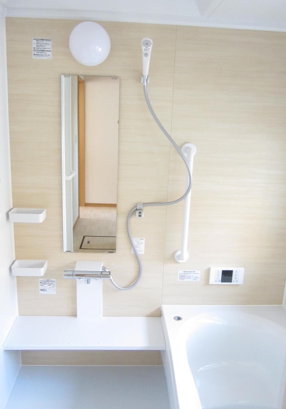 Same specifications photo (bathroom). Example of construction toilet ・ With handrail stairs