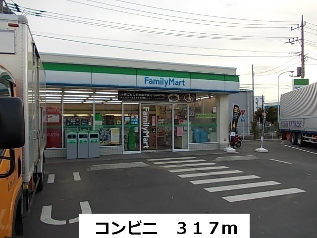 Convenience store. 317m to a convenience store (convenience store)