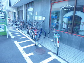 Other common areas. Bicycle-parking space