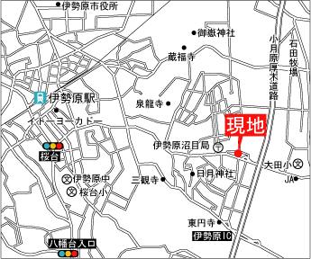 Local guide map. Co-op Kanagawa All of the site.