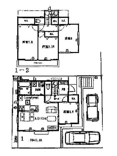 Floor plan. 26,800,000 yen, 4LDK, Land area 111.53 sq m , Building area 89.84 sq m floor plan