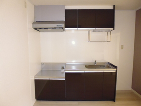 Kitchen. Kitchen space shiny