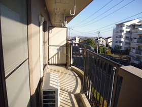 View. View from the balcony. Sunny