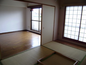 Living and room. Rooms comforting Japanese-style room