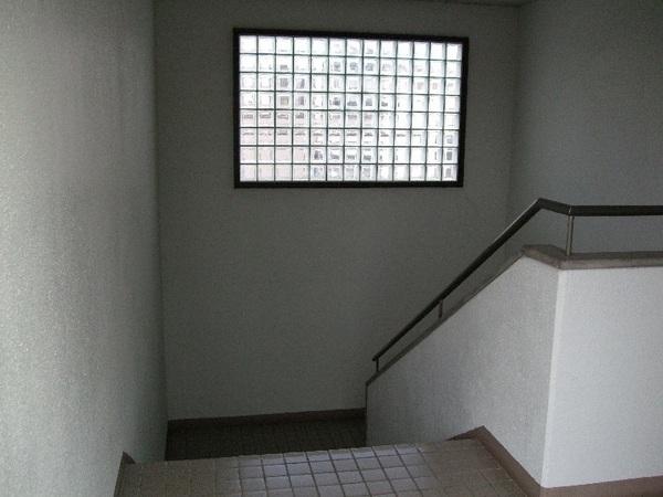 Other common areas. Of glass block skylight