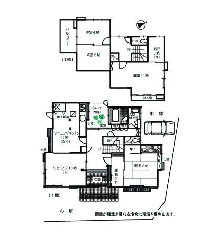Floor plan. 49,900,000 yen, 4LDK + S (storeroom), Land area 242.1 sq m , Building area 143.46 sq m