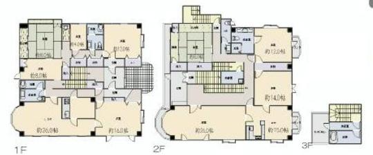 Floor plan. 300 million 28 million yen, 9LDK + S (storeroom), Land area 1,645.19 sq m , Building area 400.56 sq m