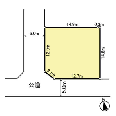 Compartment figure. Topographic map (schematic diagram)