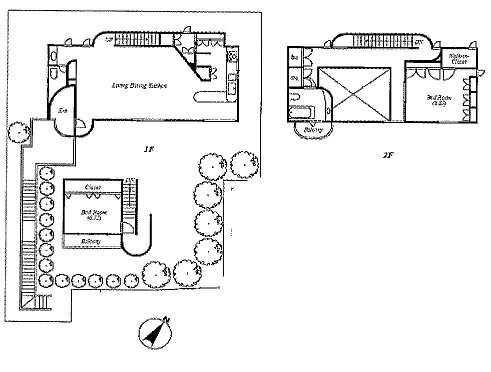 Floor plan. 82,500,000 yen, 1LDK, Land area 356.62 sq m , Building area 109.73 sq m