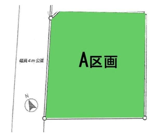 Compartment figure. Land price 26,800,000 yen, Land area 165.68 sq m