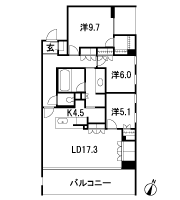 Floor: 3LDK + WIC + SIC, the occupied area: 107.48 sq m, Price: 81,480,000 yen, now on sale