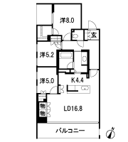 Floor: 3LDK + WIC, the occupied area: 97.61 sq m, Price: 73,880,000 yen, now on sale