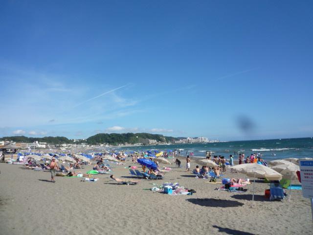 Other Environmental Photo. Yuigahama 100m summer until the coast is busy