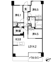Floor: 3LDK + TR, the occupied area: 75.56 sq m, Price: TBD