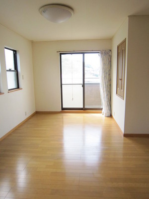 Living and room. Bright living room with two-sided lighting