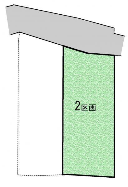 Compartment figure. Land price 24,800,000 yen, Land area 168.1 sq m