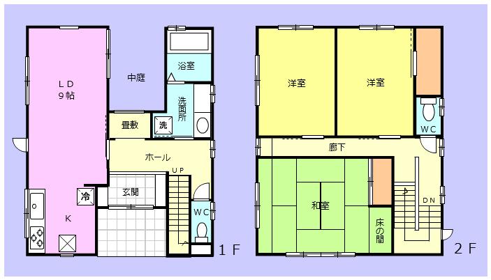 Floor plan. 74 million yen, 3LDK, Land area 170.62 sq m , Building area 100.6 sq m floor plan