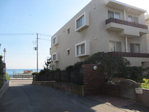 Other. From the apartment behind the doorway to the sea