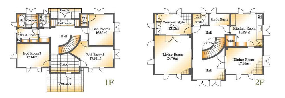 Floor plan. 82,800,000 yen, 6LDK, Land area 425.49 sq m , Building area 220.7 sq m