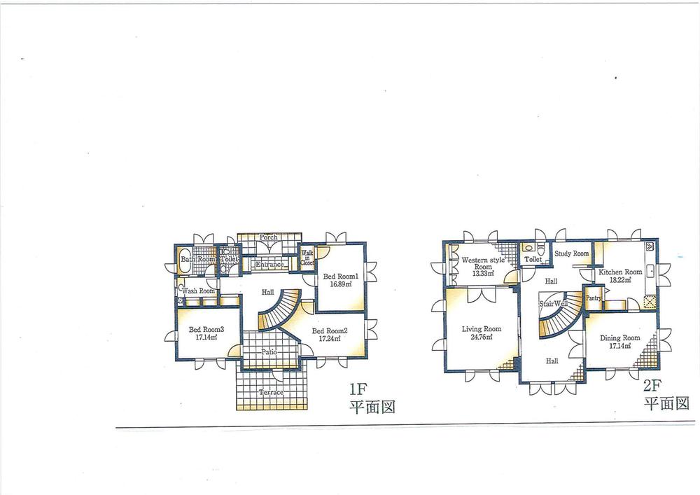Floor plan. 82,800,000 yen, 6LDK, Land area 425.49 sq m , Building area 220.7 sq m