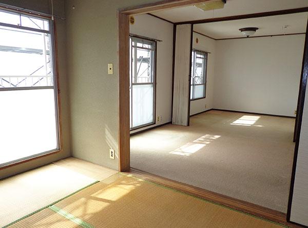 Living. Japanese-style room ・ living ・ Western style room