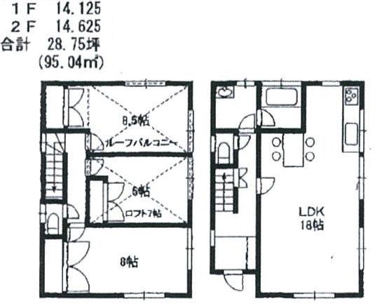 Building plan example (floor plan). (3) compartment reference Floor Plan