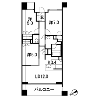 Floor: 3LDK + WIC + TR, the occupied area: 79.51 sq m, Price: TBD