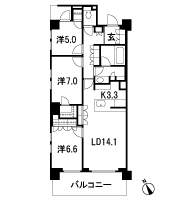 Floor: 3LDK + 2WIC + TR, the occupied area: 86.49 sq m, Price: TBD
