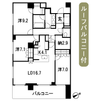 Floor: 3LDK + N + WIC + SIC + TR, the occupied area: 107.48 sq m, Price: TBD