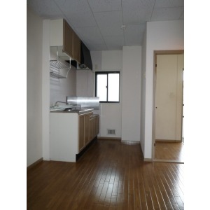 Living and room. Western-style dining was taken from the side