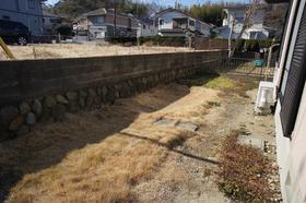 Building appearance. Private garden