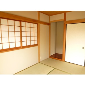 Living and room. Alcove of a Japanese-style room