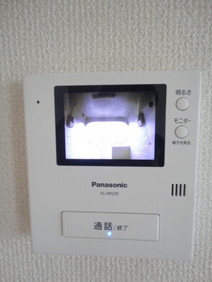 Security. Intercom with TV monitor to protect a comfortable life