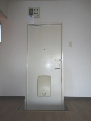 Entrance. Because it is with the front door post can be prevented also important shipment loss