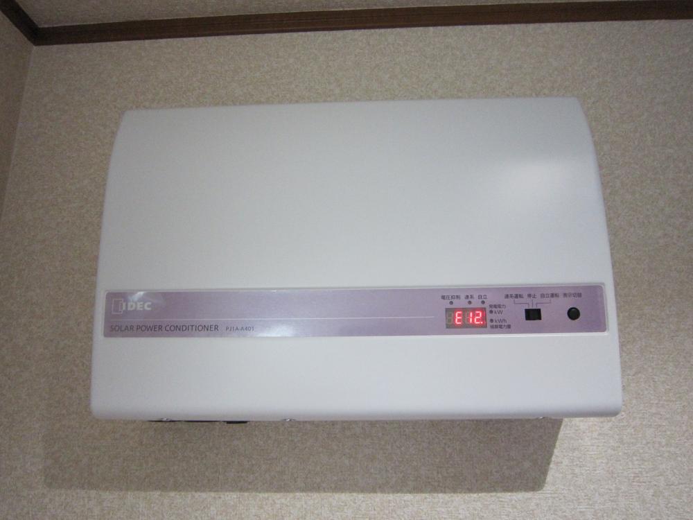 Power generation ・ Hot water equipment. Power Conditioner (machine to convert the electricity and solar power for the home)