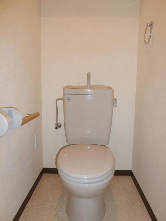 Toilet. Inverted type, It is a picture of another dwelling unit
