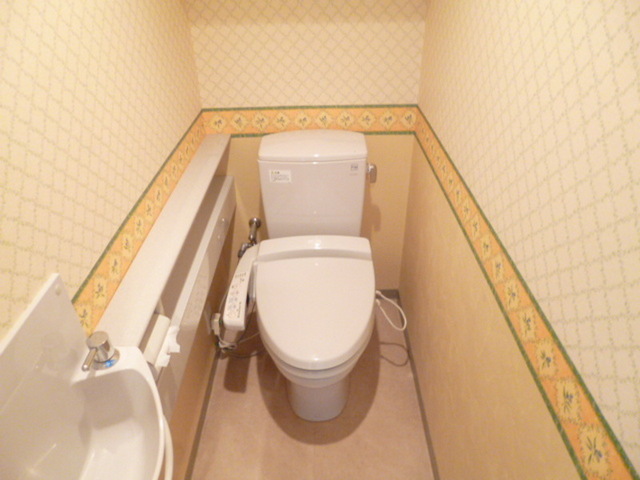 Toilet.  ☆ It comes with a bidet ☆