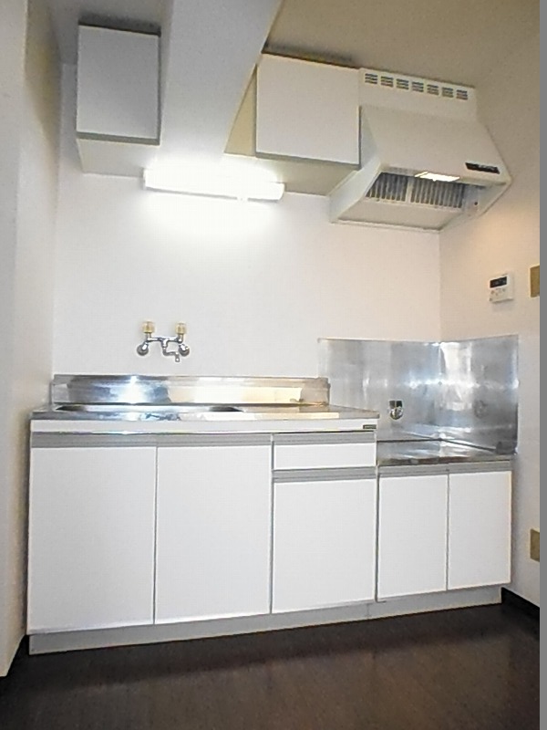 Kitchen. Gas stove is installed Allowed